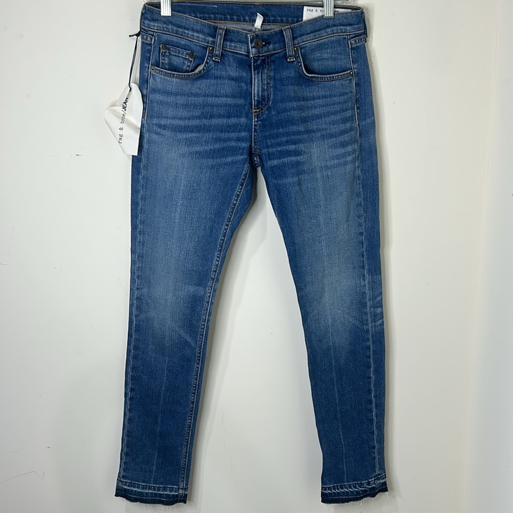 NWT rag & bone/JEAN The Dre Slim Boyfriend Jean in Coopers - Picture 4 of 16